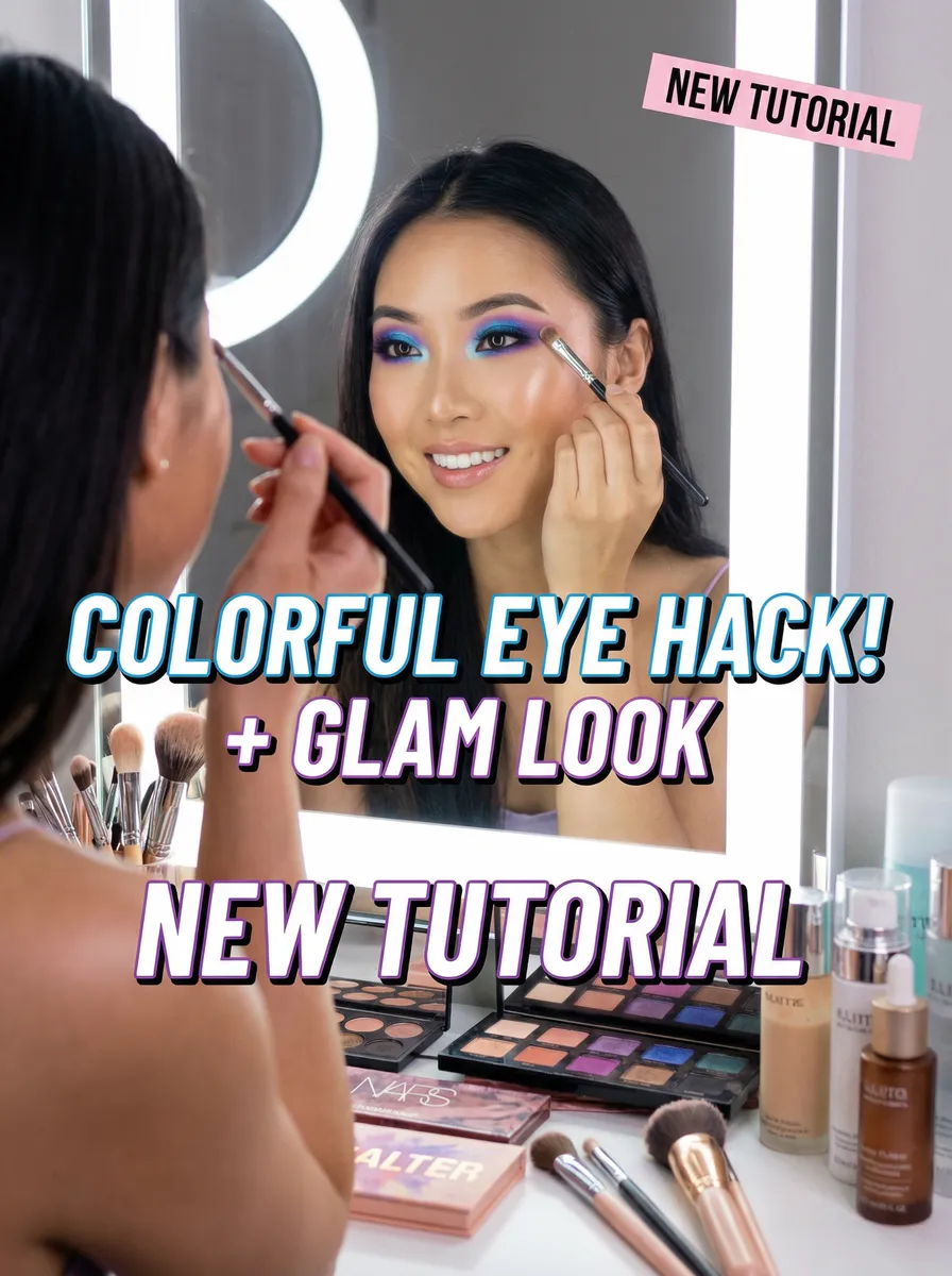 超美妆教程眼影画法详解 - 抖阴 美妆